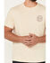 Image #3 - Brixton Men's Crest II Logo Short Sleeve Graphic T-Shirt, Cream, hi-res