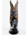 Dan Post Men's Eel Exotic Blue Western Boots - Square Toe , Multi, hi-res