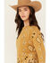 Image #3 - Cotton & Rye Women's Bandana Print Sweater, Gold, hi-res