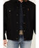 Image #3 - Cinch Men's Canvas Solid Snap Jacket, Black, hi-res