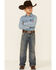 Image #1 - Cinch Boys' Low Rise Slim Fit Jeans - 4-7, , hi-res
