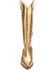 Image #4 - Coconuts by Matisse Women's Agency Western Boots - Snip Toe, Gold, hi-res