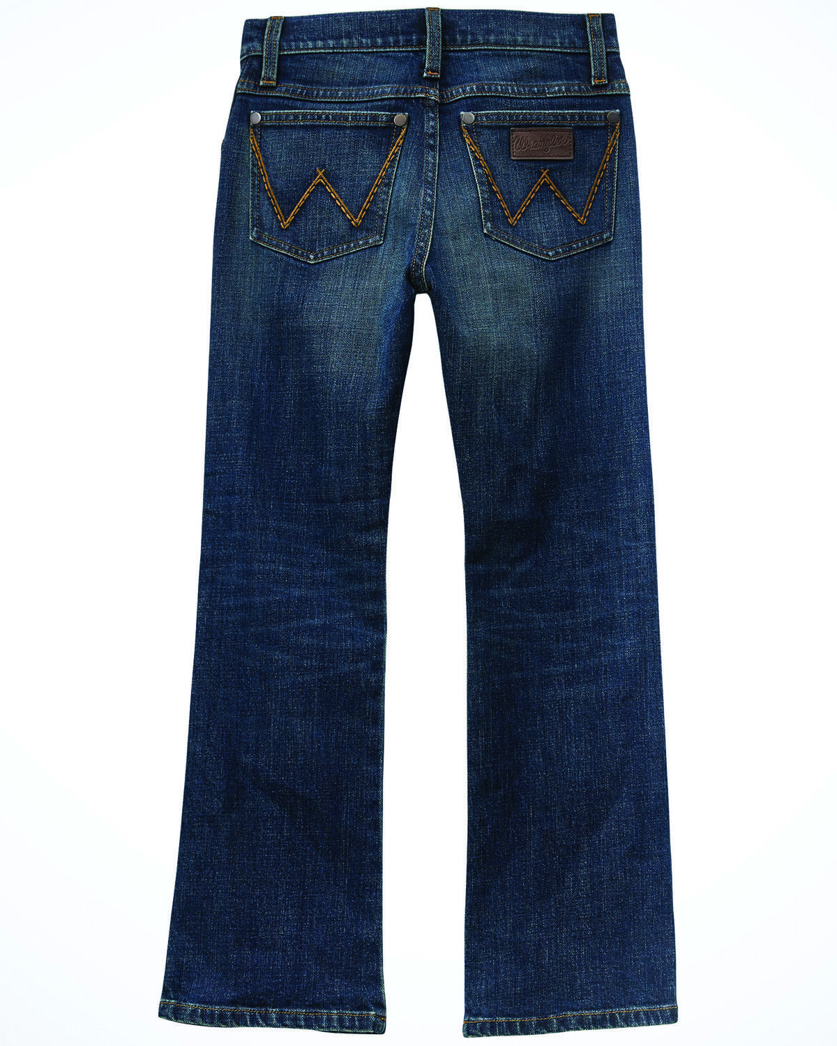 Image #1 - Wrangler Retro Little Boys' Slim Bootcut Stretch Denim Jeans, Blue, hi-res