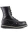 Image #2 - Thorogood Men's American Heritage USA Work Boots - Steel Toe, Black, hi-res