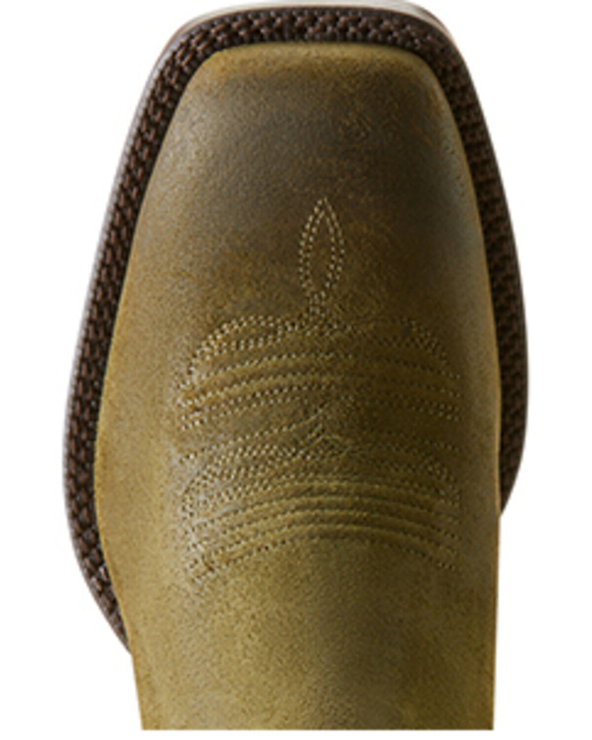 Image #4 - Ariat Men's Booker Ultra Suede Western Boots - Broad Square Toe, Green, hi-res