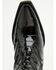 Image #6 - Ariat Women's Jade Crocodile Print Western Booties - Snip Toe, Black, hi-res