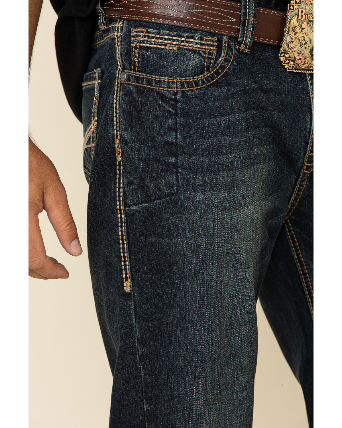 rock and roll double barrel bootcut jeans