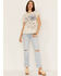 Cleo + Wolf Women's California Map Graphic Tee, Ivory, hi-res