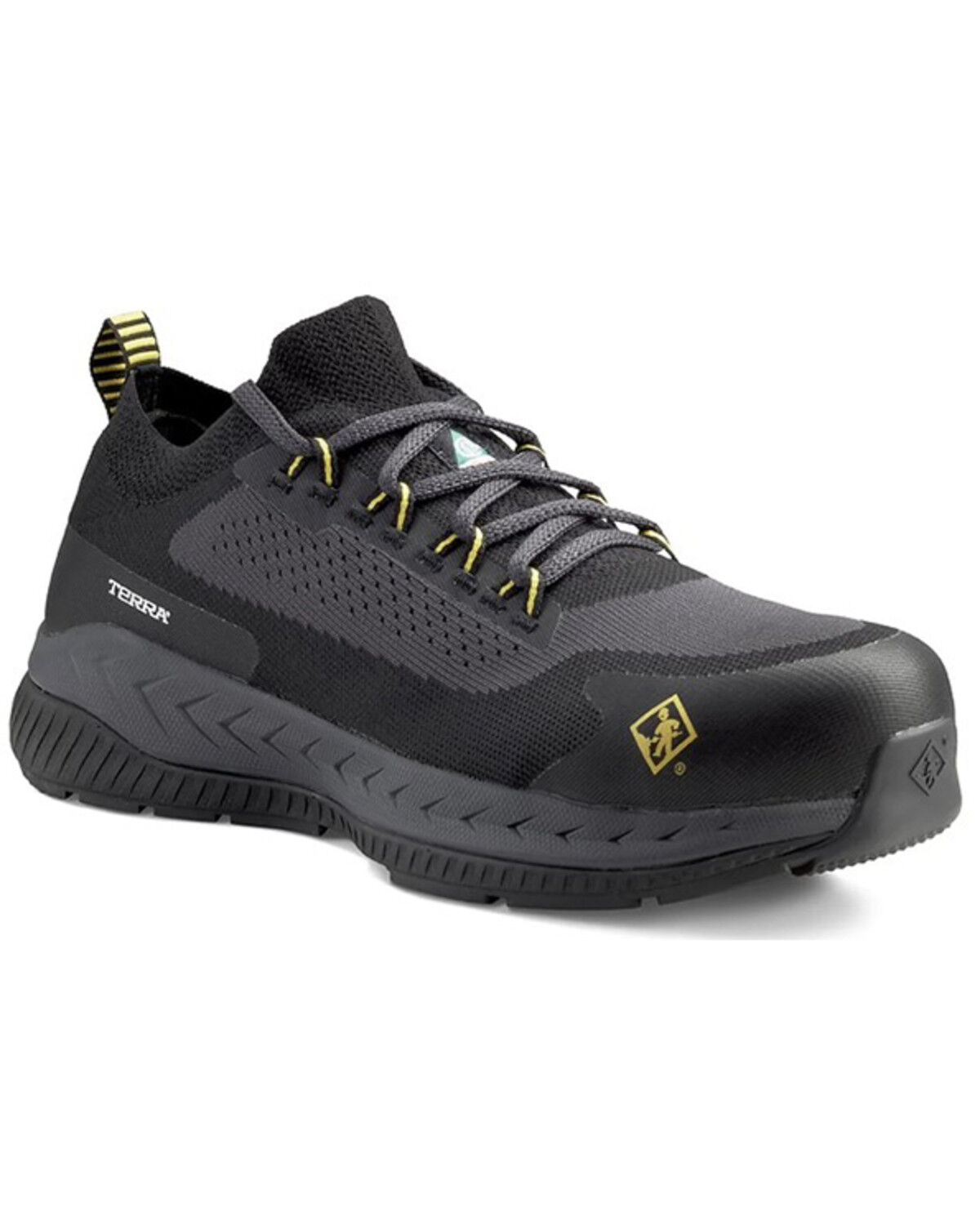 Image #1 - Kodiak Men's Eclipse Terra Work Shoes - Composite Toe, Black, hi-res