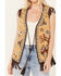 Image #3 - Double D Ranch Women's Natural American Brand Courage Vest, Natural, hi-res