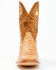 Image #4 - Cody James Men's Exotic Caiman Belly Western Boots - Broad Square Toe, Tan, hi-res