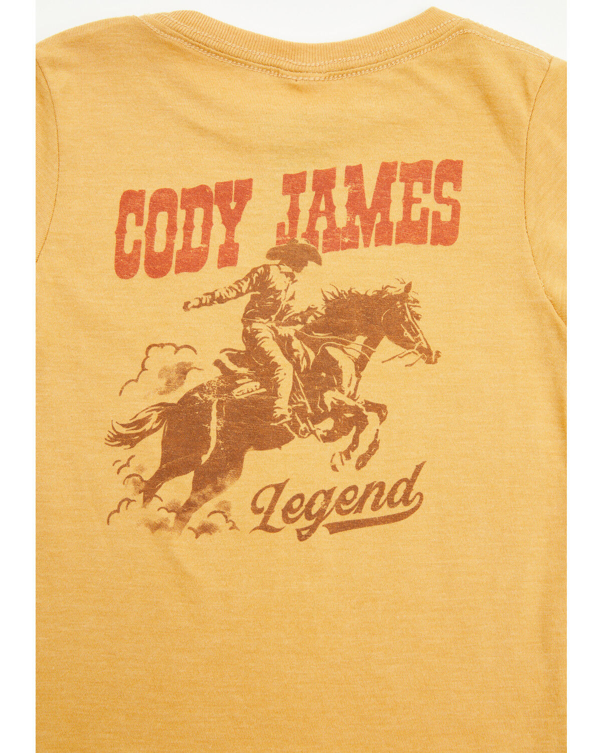 Image #2 - Cody James Toddler Boys' Cowboy Short Sleeve Graphic T-Shirt, Tan, hi-res