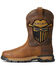 Image #2 - Ariat Men's Rebar Flex Western VentTEK Incognito Work Boots - Broad Square Toe, Brown, hi-res