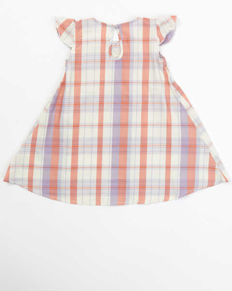 Image #4 - Shyanne Infant Girls' Plaid Print Dress and Diaper Cover Set - 2-Piece, Lavender, hi-res