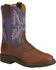 Ariat Sierra Saddle Vamp Work Boots - Soft Toe, Redwood, hi-res