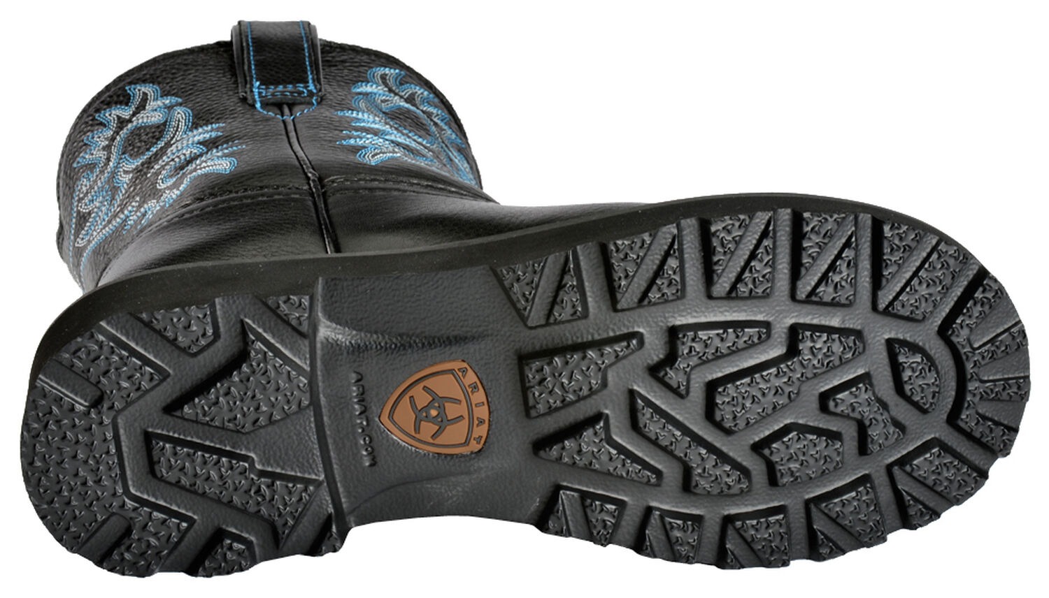 Image #5 - Ariat Women's Fatbaby Western Boots - Round Toe, Black, hi-res