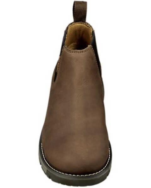 Image #4 - Carhartt Men's Millbrook 4" Romeo Water Resistant Work Boots - Steel Toe, Brown, hi-res