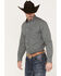 Image #2 - Cinch Men's Geo Print Button Down Long Sleeve Western Shirt, Multi, hi-res