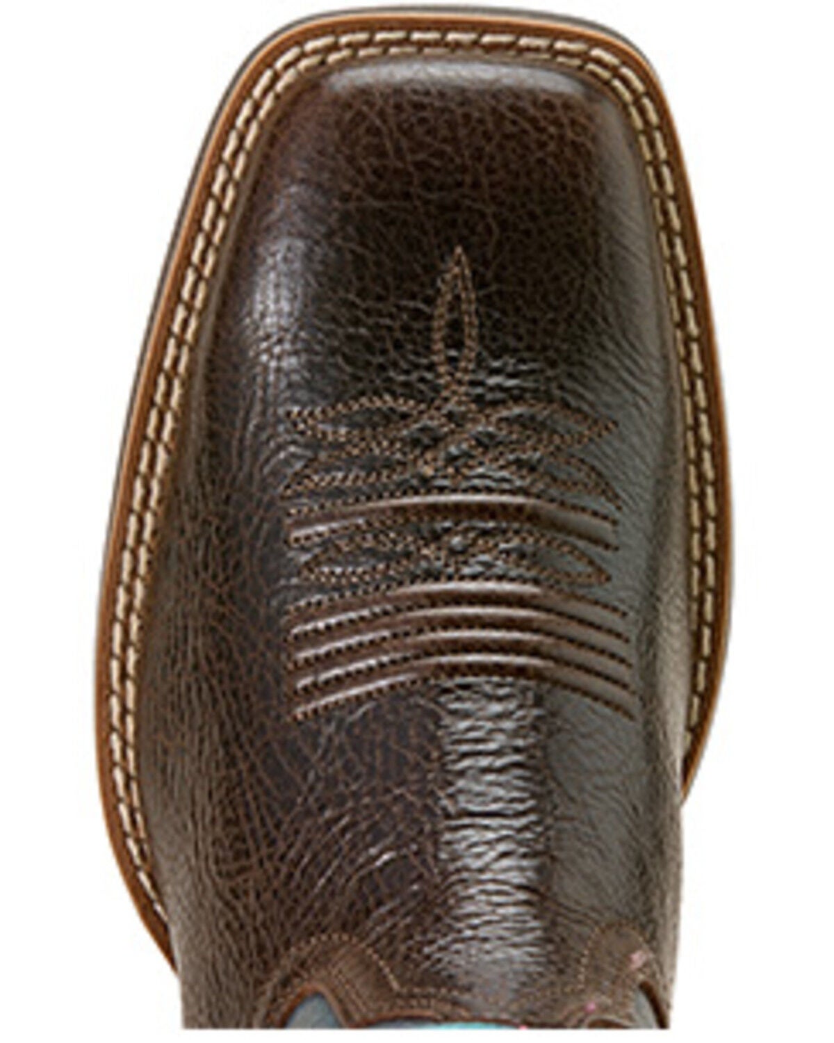 Image #7 - Ariat Women's San Angelo VentTEK 360 Performance Western Boots - Broad Square Toe, Chocolate, hi-res