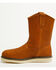 Image #3 - Hawx Men's Pull-On Barnyard Leather Work Boots - Composite Toe, Tan, hi-res