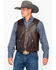 Image #1 - Outback Trading Co. Men's Wynard Button Pocket Vest, Brown, hi-res