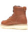 Image #3 - Wolverine Men's Moc Toe 6" Work Boots - Steel Toe, Honey, hi-res