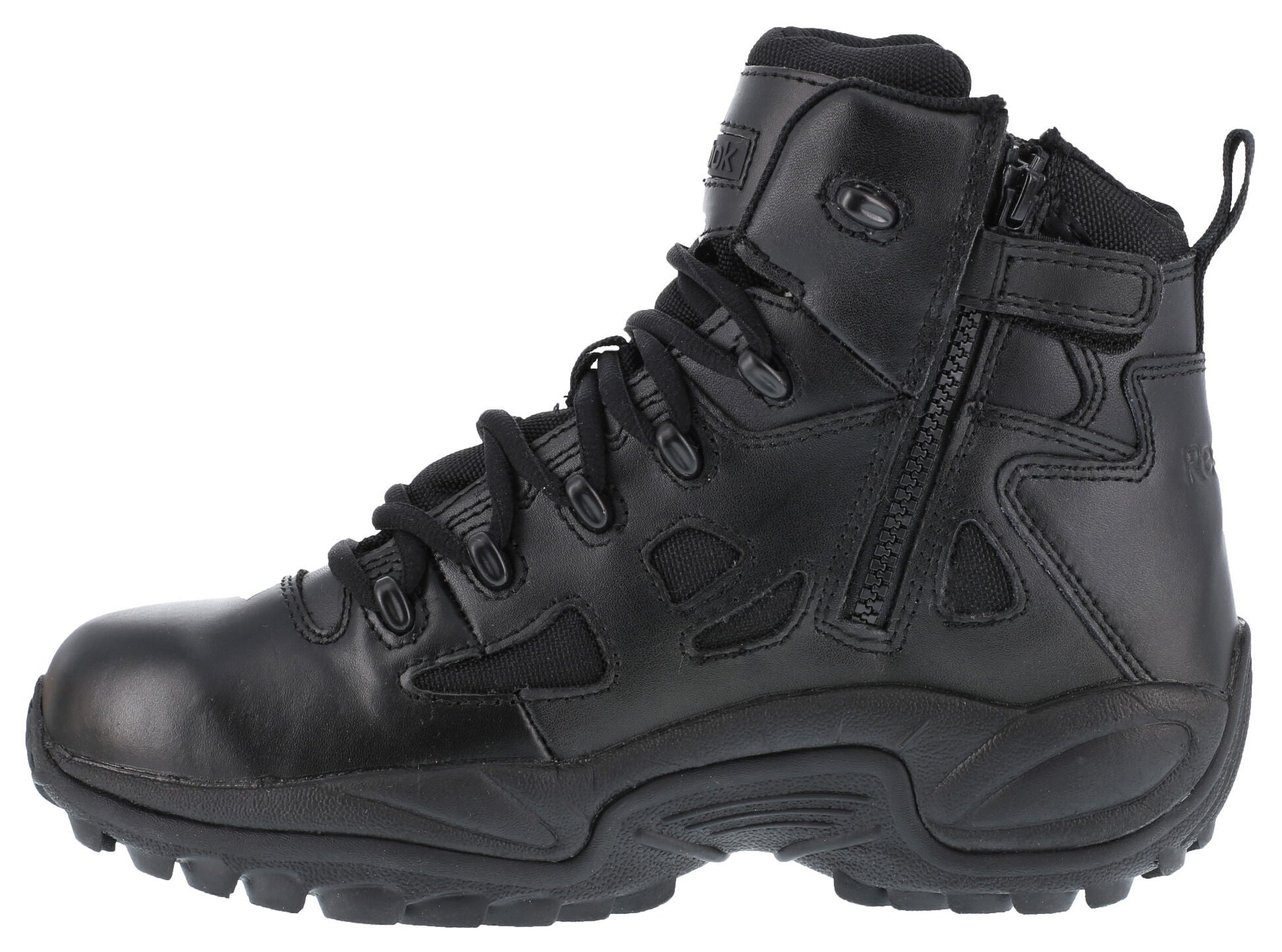reebok black work boots