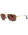 Image #1 - Bex Mach Sunglasses, Brown, hi-res