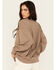 Image #4 - Ariat Women's West Days Graphic Sweatshirt, Tan, hi-res