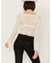 Image #4 - Free People Women's Madison Sheer Long Sleeve Shirt, White, hi-res