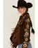 Image #2 - Scully Women's Floral Beaded Leather Jacket, , hi-res