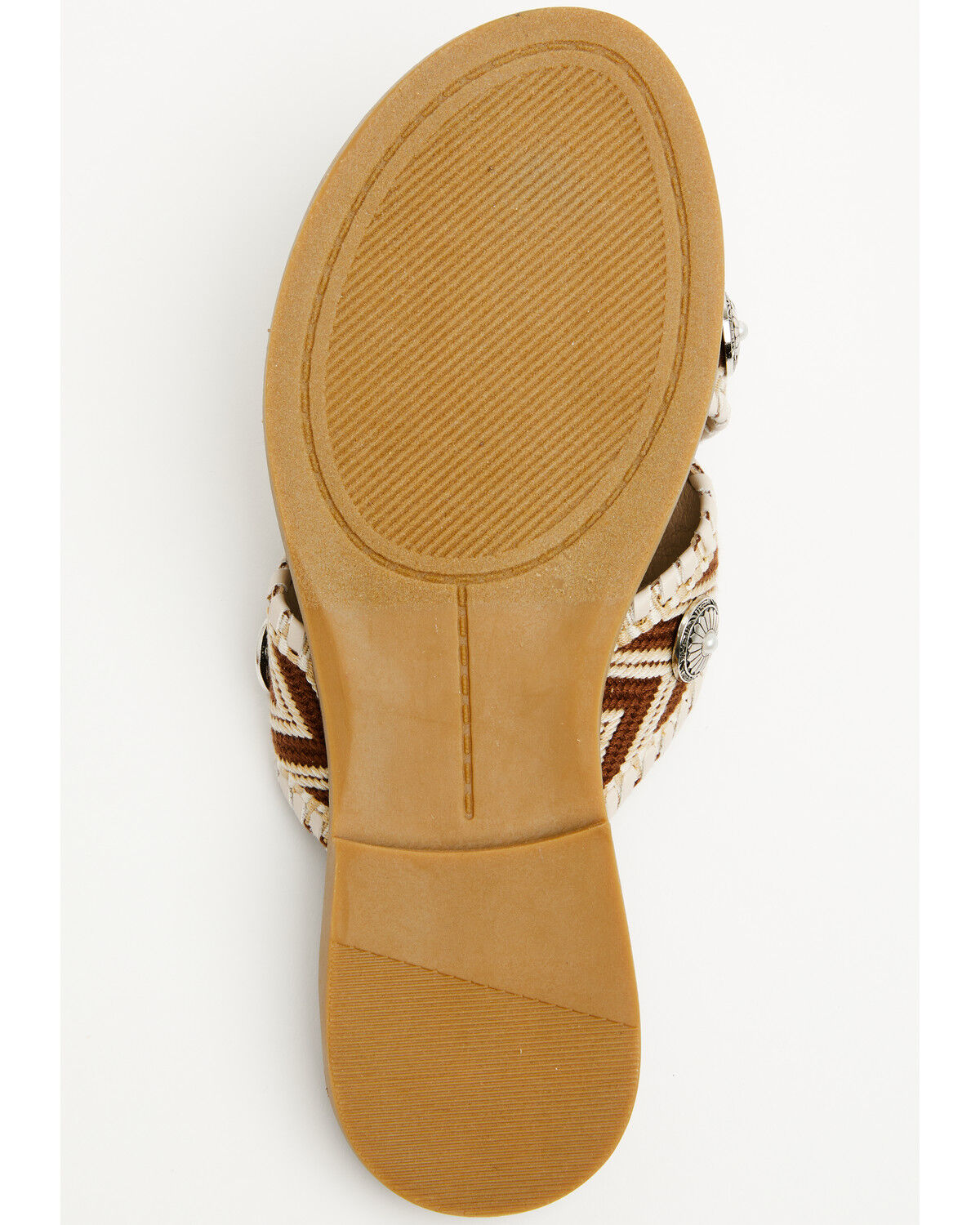 Image #7 - Very G Women's Jungle Concho Sandals, Cream, hi-res