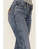 Wrangler Retro Women's High Rise Trumpet Flare Denim Jeans, Medium Blue, hi-res