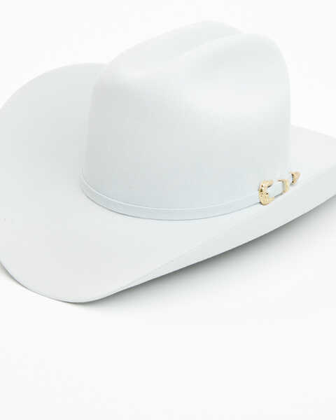 Image #1 - Larry Mahan Dorado 4X Felt Cowboy Hat , Silver, hi-res