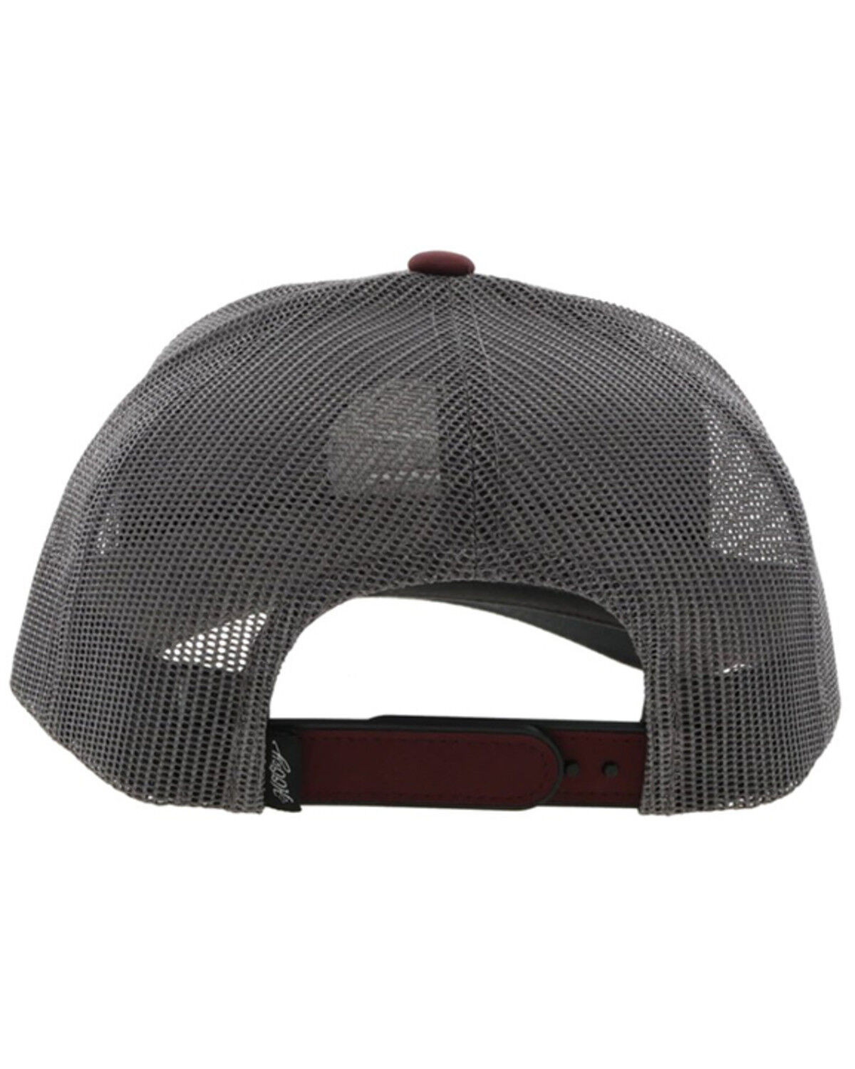 Image #2 - Hooey Men's Primo Logo Patch Trucker Cap, Maroon, hi-res