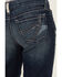 Image #4 - Ariat Girls' Ariana Bootcut Denim Jeans, Blue, hi-res