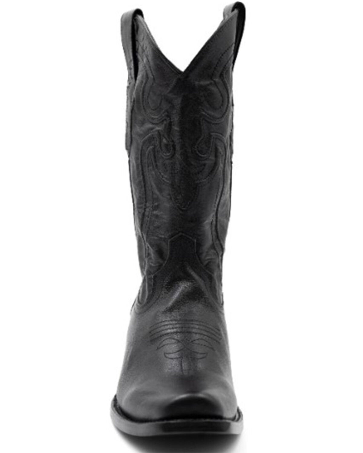 Image #4 - Ferrini Men's Wyatt Western Boots - Square Toe, Black, hi-res