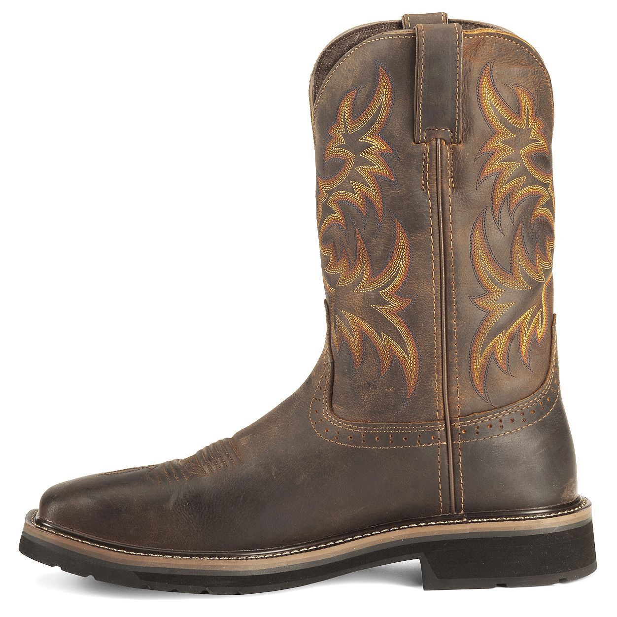 justin men's stampede boots