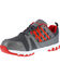 Reebok Men's Athletic Oxfords - Steel Toe, Grey, hi-res