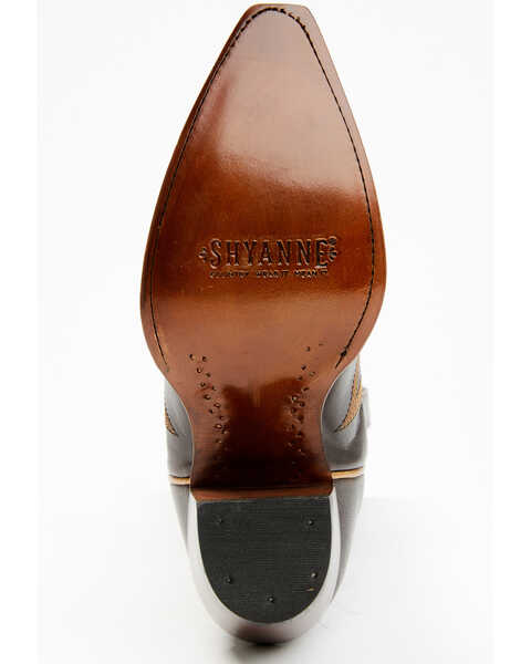 Image #7 - Shyanne Women's High Desert Western Boots - Snip Toe, Brown, hi-res