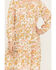 Image #3 - Hayden LA Girls' Floral Mini Dress , Mustard, hi-res