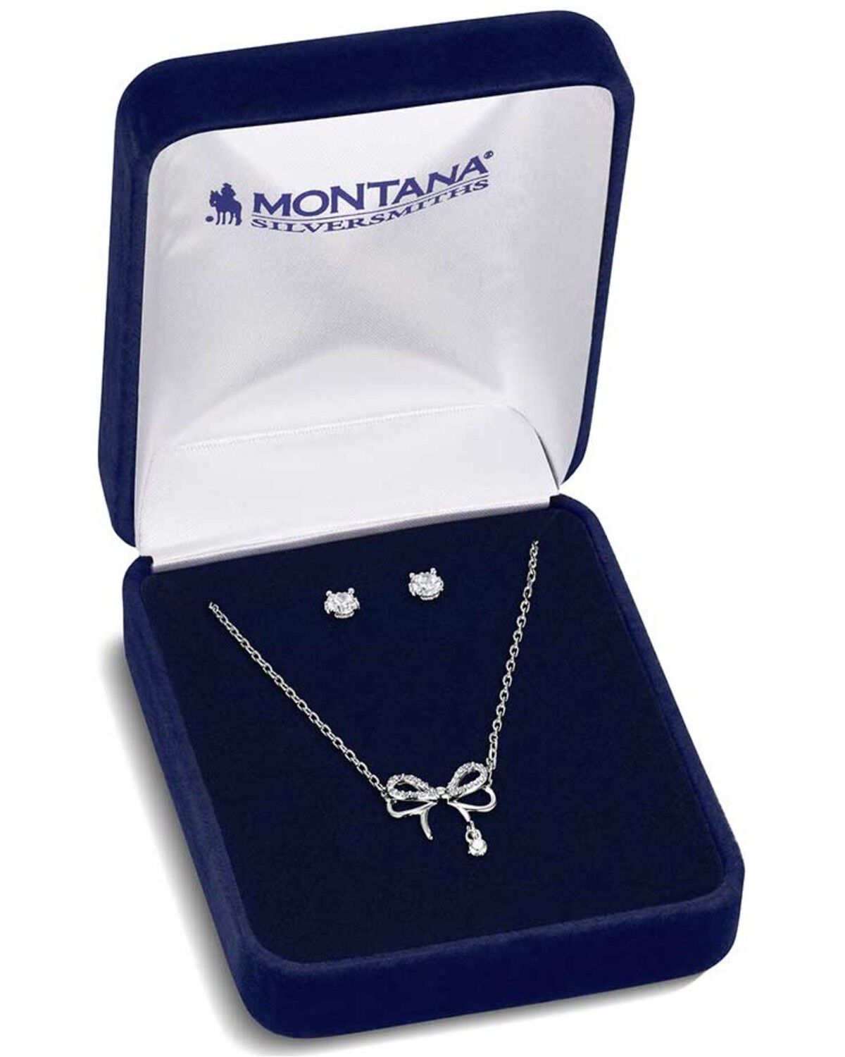 Image #3 - Montana Silversmiths Women's Sweetheart Jewelry Set - 2 Piece, Silver, hi-res