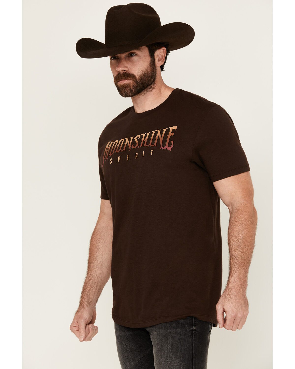 Image #2 - Moonshine Spirit Men's Come Alive Short Sleeve Graphic T-Shirt, Brown, hi-res
