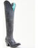 Corral Women's Embroidery Tall Western Boots - Pointed Toe, Black, hi-res