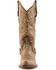 Image #4 - Dan Post Women's Greta Crackle Western  Boots - Snip Toe , Tan, hi-res