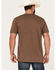 Cody James Men's Deadmans Hand Short Sleeve Graphic T-Shirt, Rust Copper, hi-res