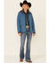 Powder River Outfitters Women's Honeycomb Performance Zip-Front Jacket, Blue, hi-res