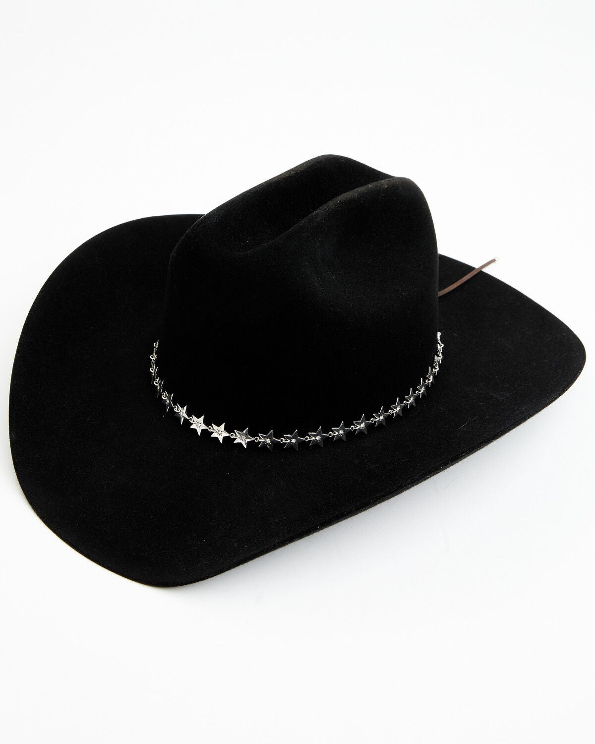 Shyanne Women's Star Hat Band, Silver, hi-res