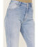 Image #2 - Rolla's Women's Light Medium Wash High Rise Bleeker Original Straight Jeans, Medium Wash, hi-res