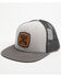 Image #1 - Hooey Men's Zenith Trucker Cap, Grey, hi-res